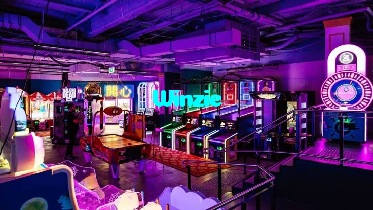 Winzie casino presented on mobile device in Pakistan with slots and live games